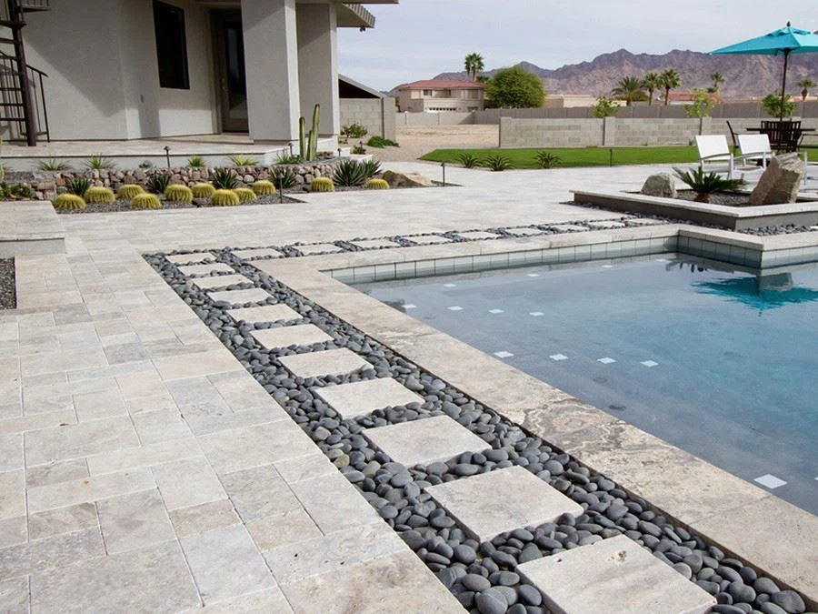 product-900-675 Romano Silver Travertine Pool Flooring