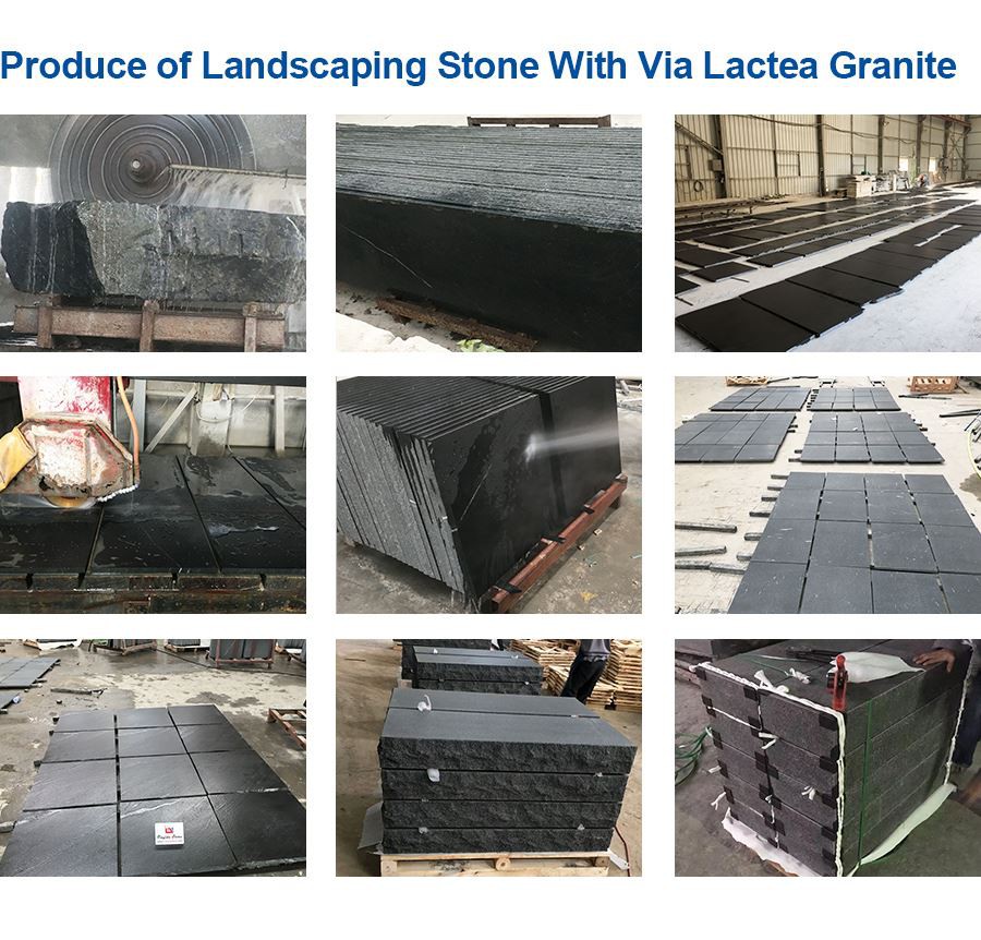 produce of landscaping stone with via lactea granite