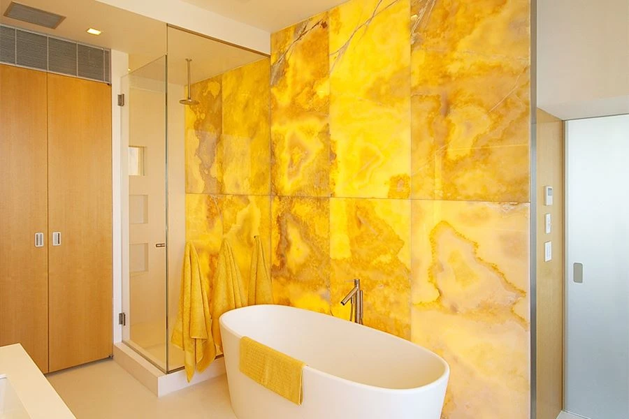 Natural Onyx Bathroom Wall Cladding Natural Onyx Bathroom Wall Cladding