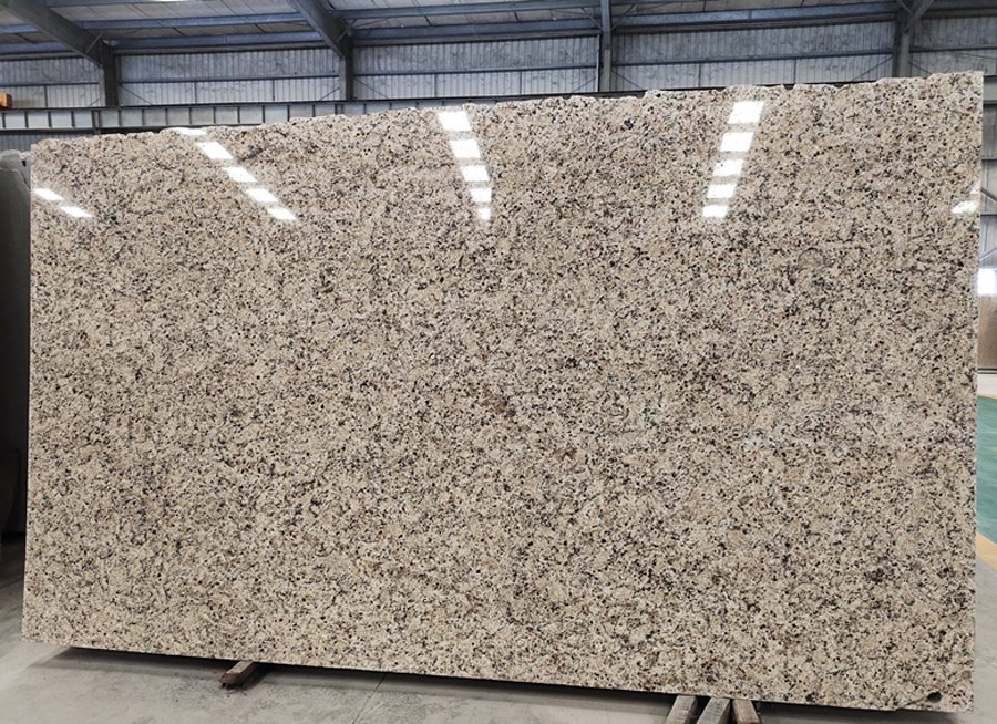 Brazilian Gold Granite Slab Polished Brazilian Gold Granite Slab Polished