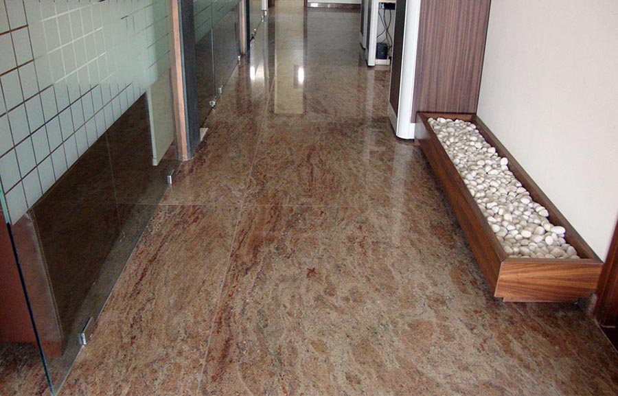 Rosewood Granite Indoor Flooring