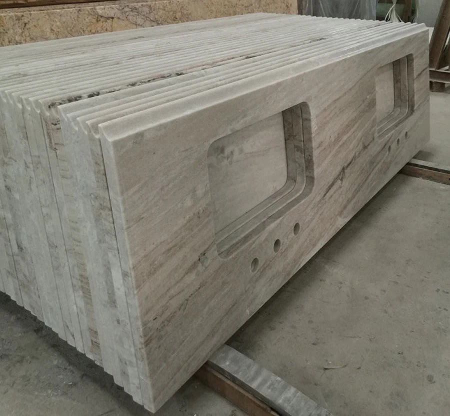 Crystal Wood Grain Marble Vanity Crystal Wood Grain Marble Vanity