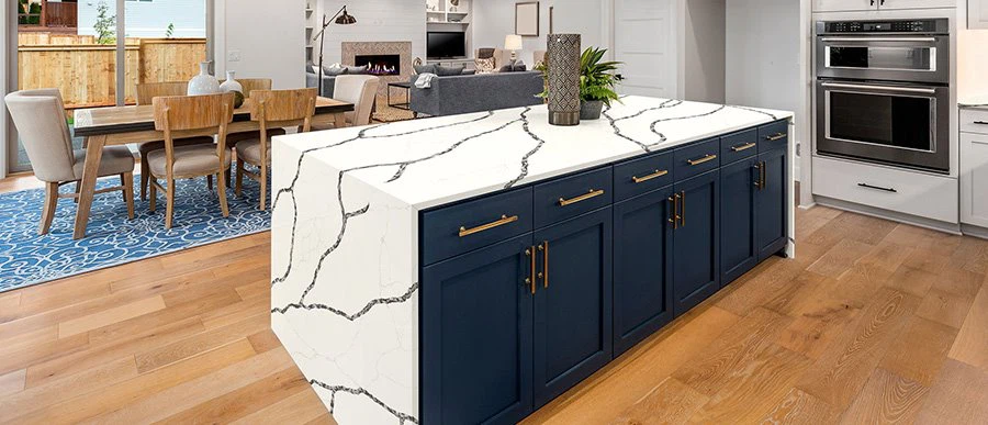 Calacatta Laza Night Quartz Kitchen Countertop Calacatta Laza Night Quartz Kitchen Countertop