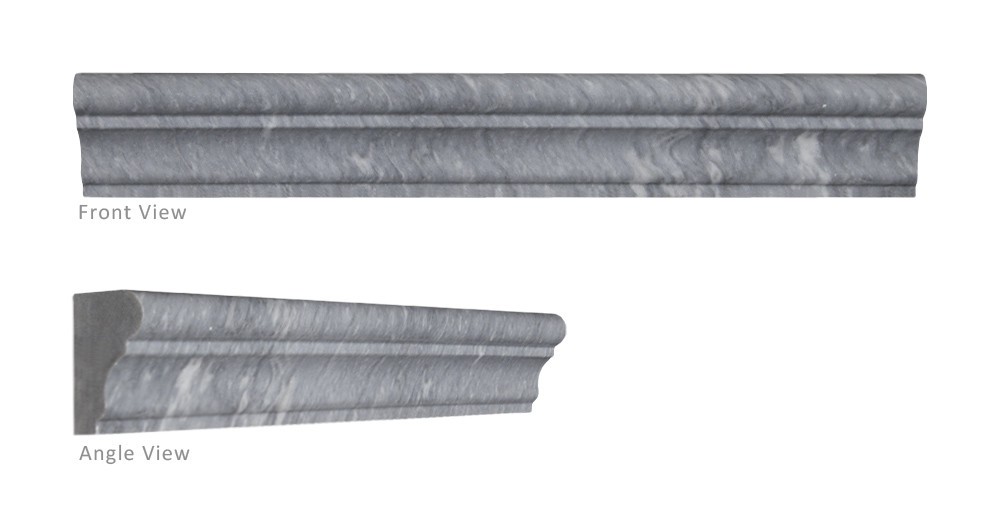 Grey Marble Chair Rail Molding Grey Marble Chair Rail Molding