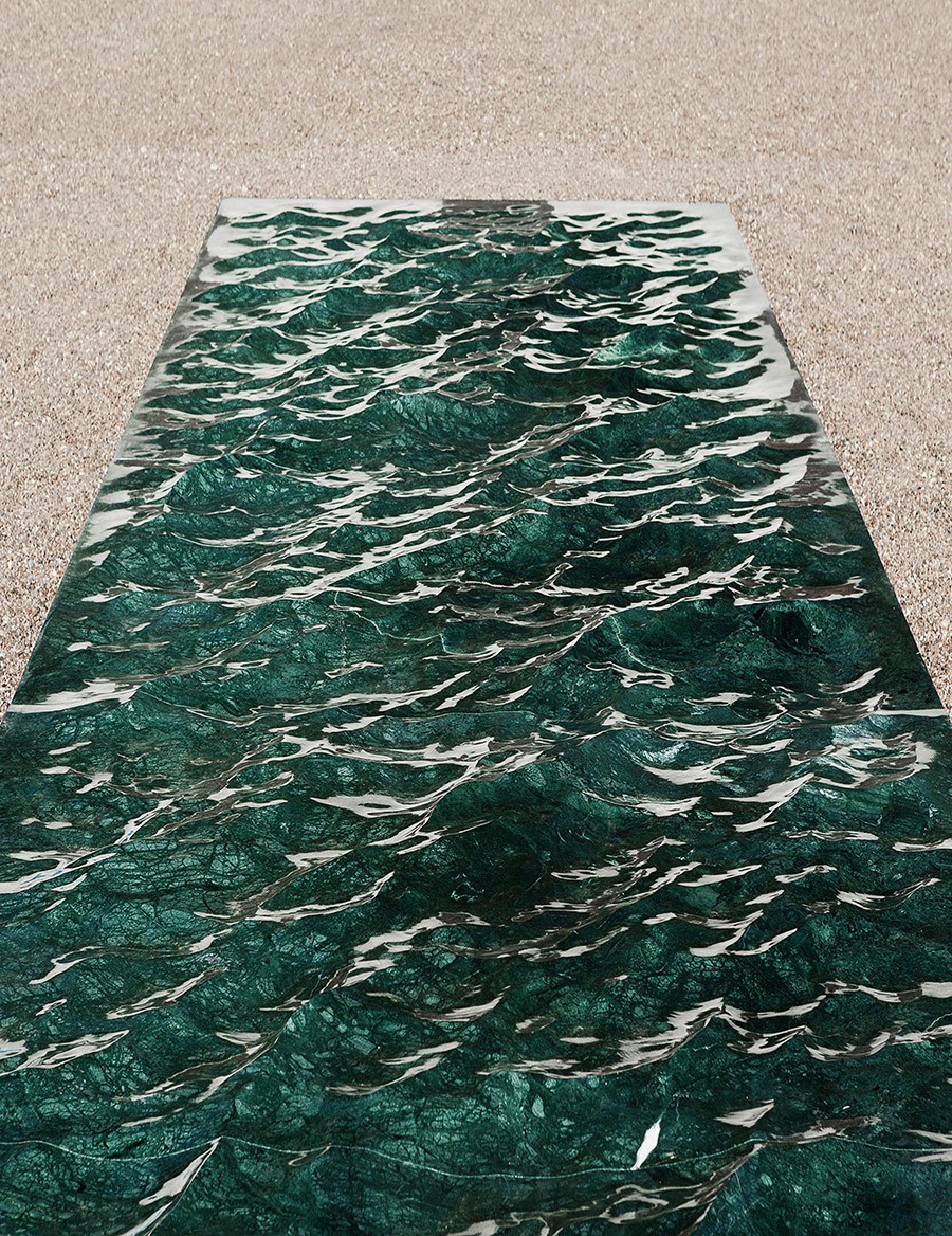 Green Liquid Marble 02