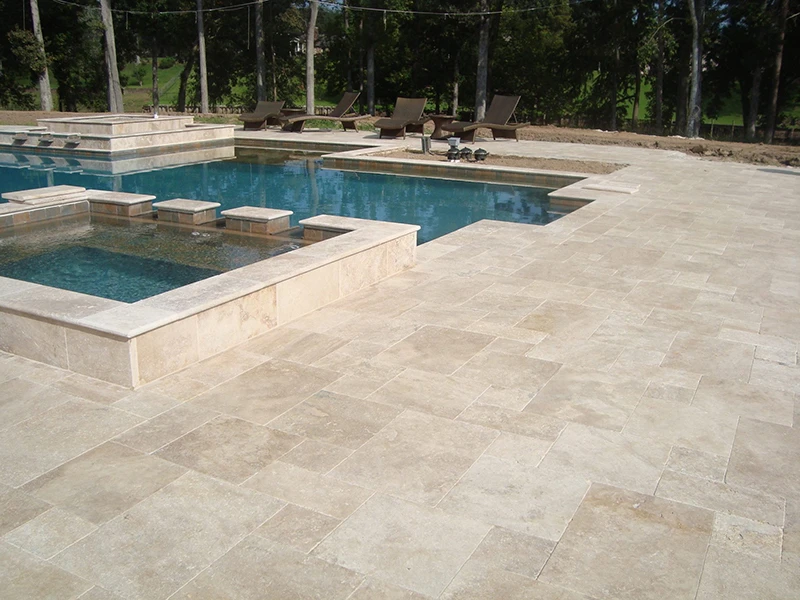 Travertine Exterior Floor