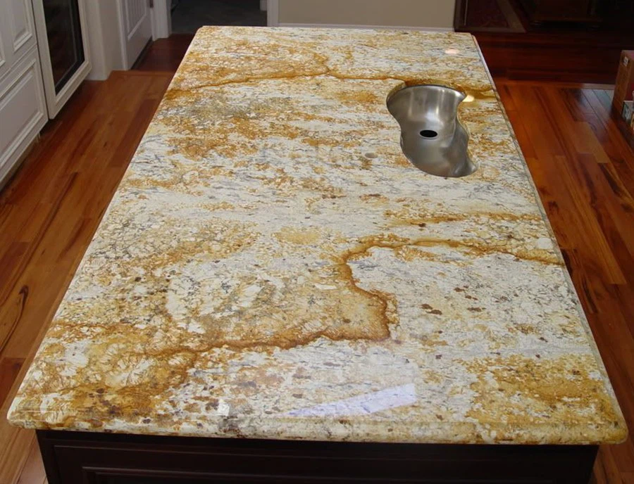 Golden Silver Granite Kitchen Golden Silver Granite Kitchen