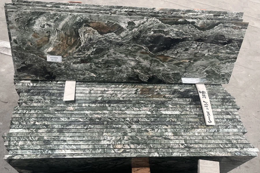 Emerald Green Marble Customized Tile 02 Emerald Green Marble Customized Tile 02