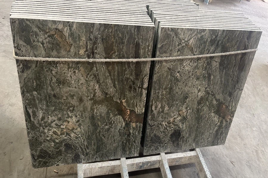 Emerald Green Marble Customized Tile 03 Emerald Green Marble Customized Tile 03