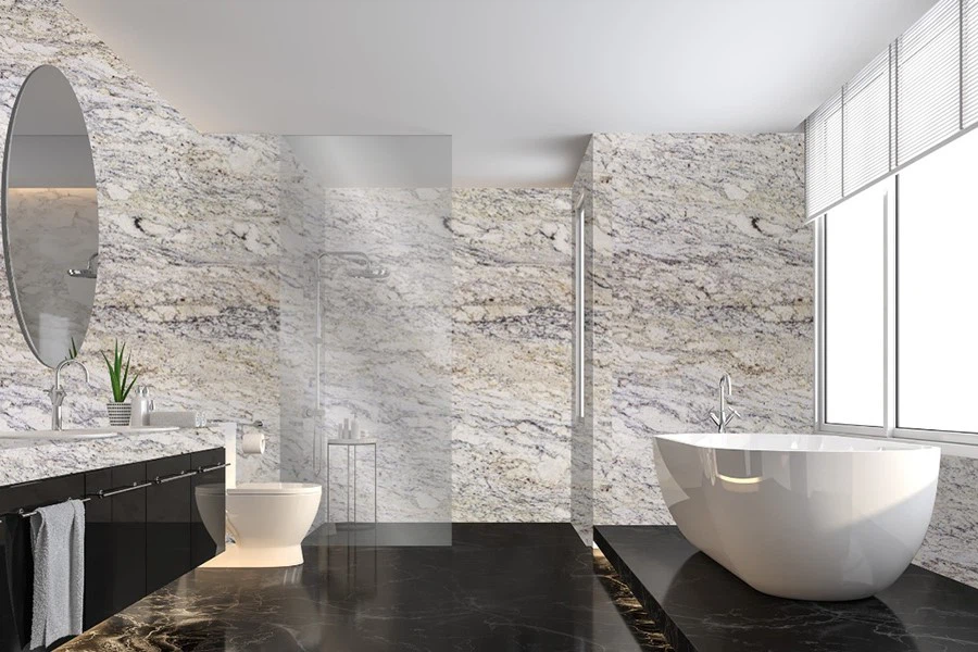 African Rainbow Granite Bathroom African Rainbow Granite Bathroom