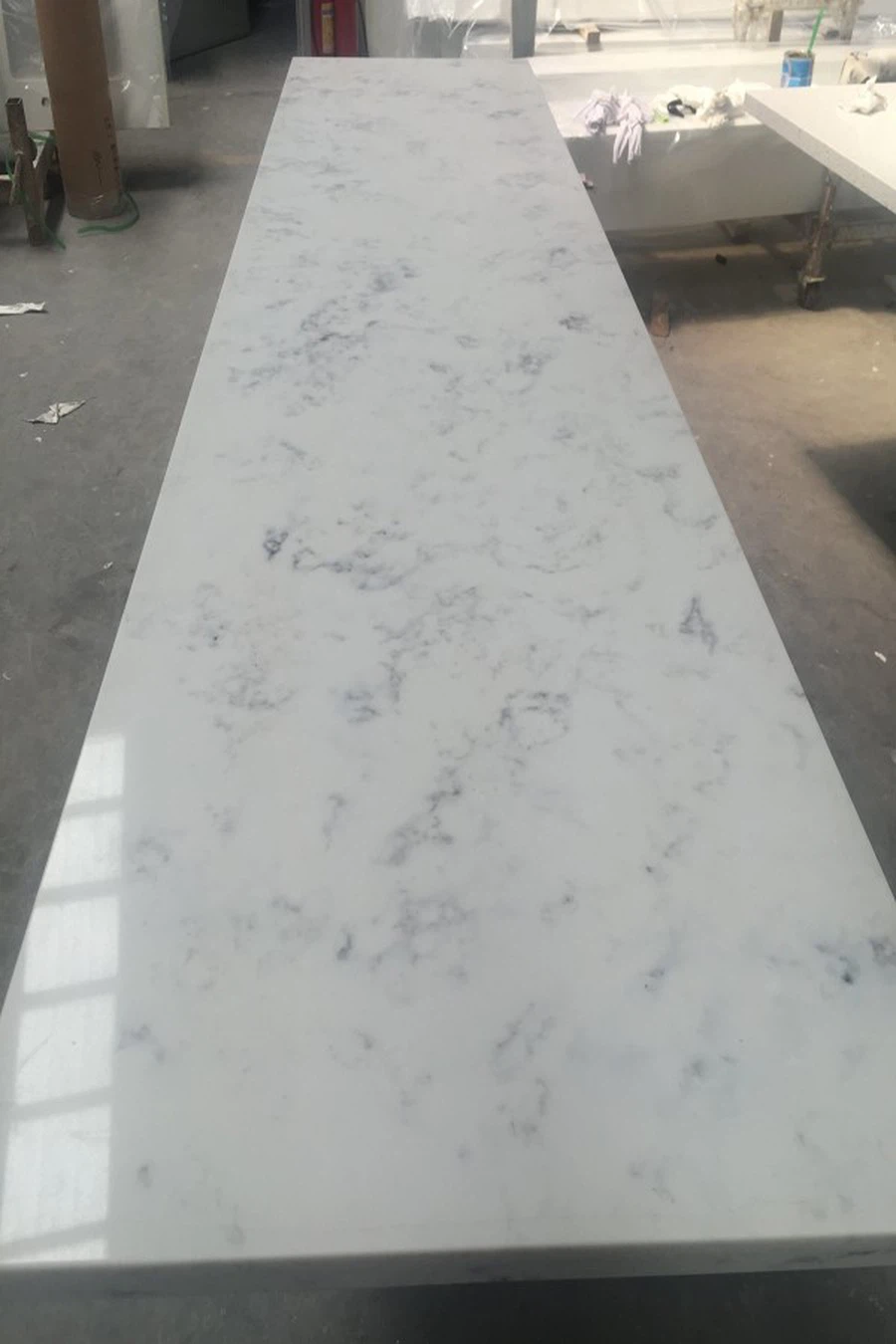 Carrara White Quartz Prefab Countertops Carrara White Quartz Prefab Countertops