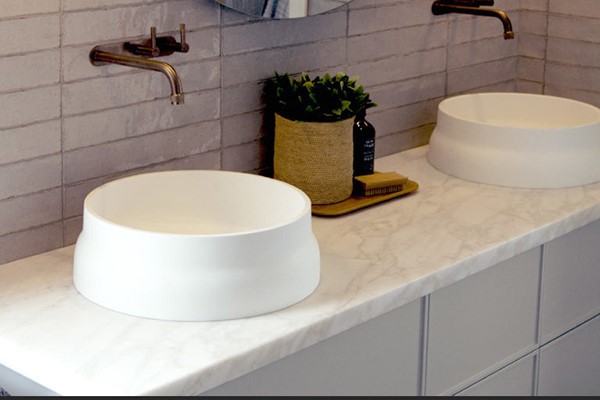 Polar Ice Marble Vanity Polar Ice Marble Vanity