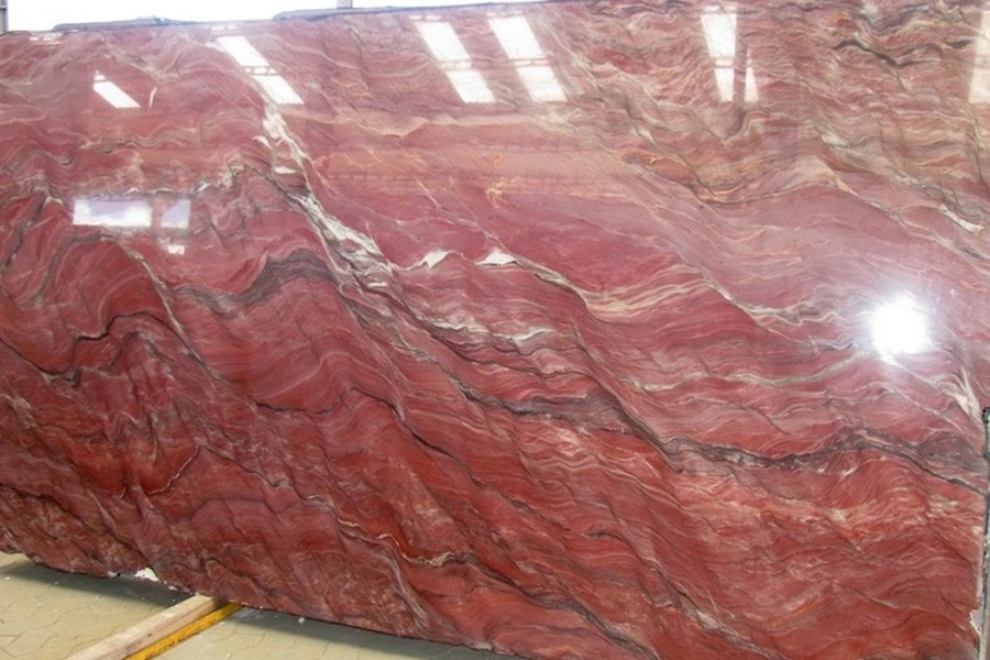 Fusion Red Quartzite Slab Fusion Red Quartzite Slab