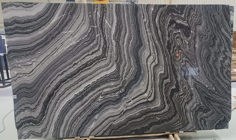 Mercury Black Granite Slab Polished Mercury Black Granite Slab Polished