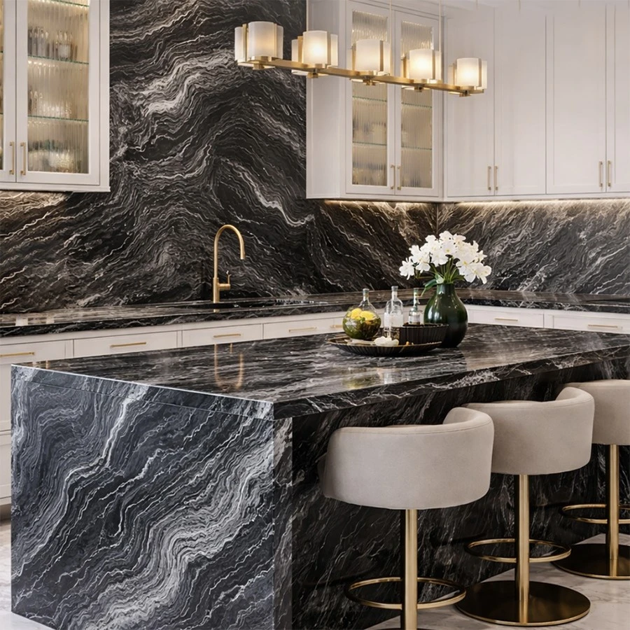 Mercury Black Granite Countertops Mercury Black Granite Countertops
