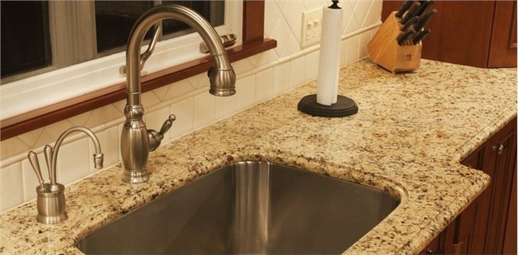 Brazilian Gold Granite Countertop