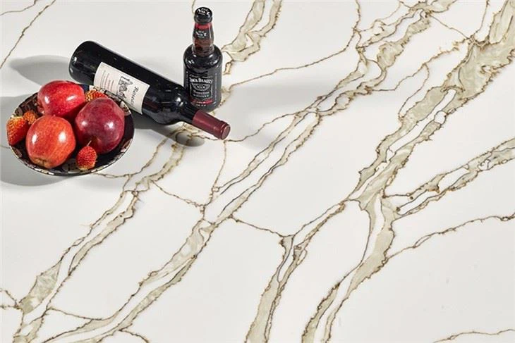 Calacatta Gold Vein Quartz Countertop