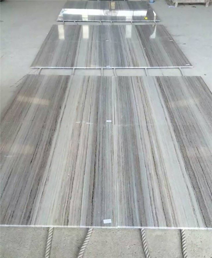 Crystal Wood Grain Marble Tiles