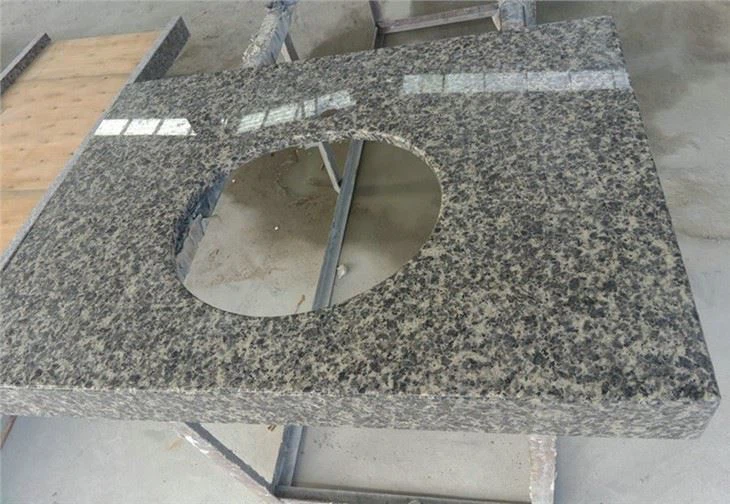 Leopard Skin Granite Bath Vanity Top