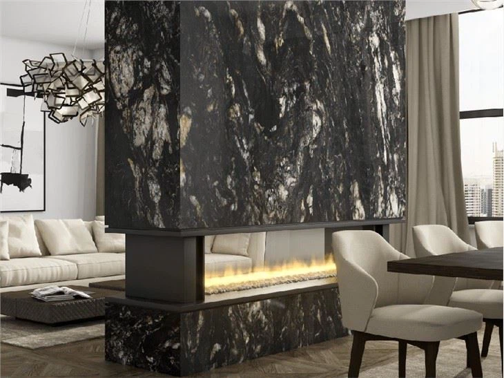 Titanium Black Granite For Wall