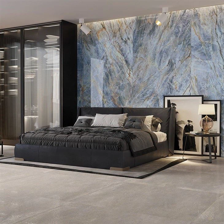 Brazilian Quartzite Blue Bedroom 2