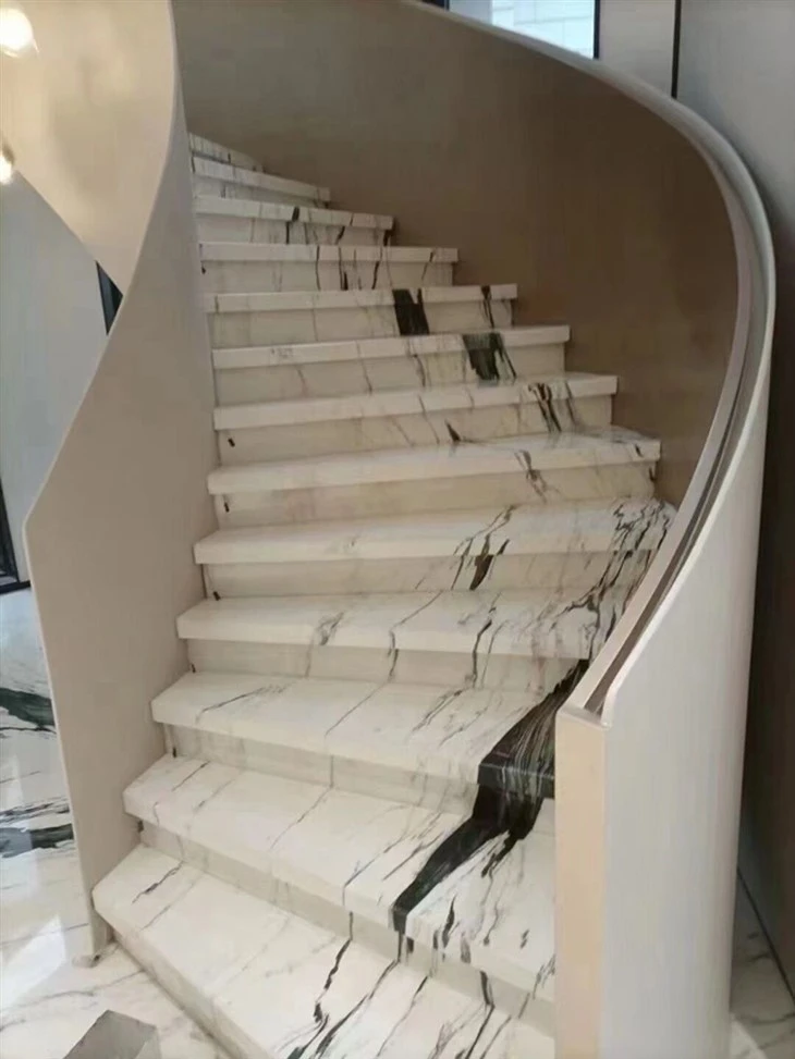 Calacatta Marble Stair