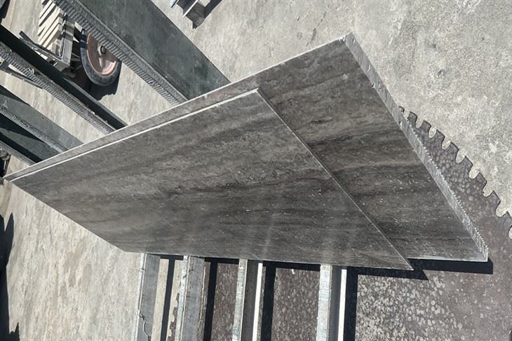 Dark Silver Travertine