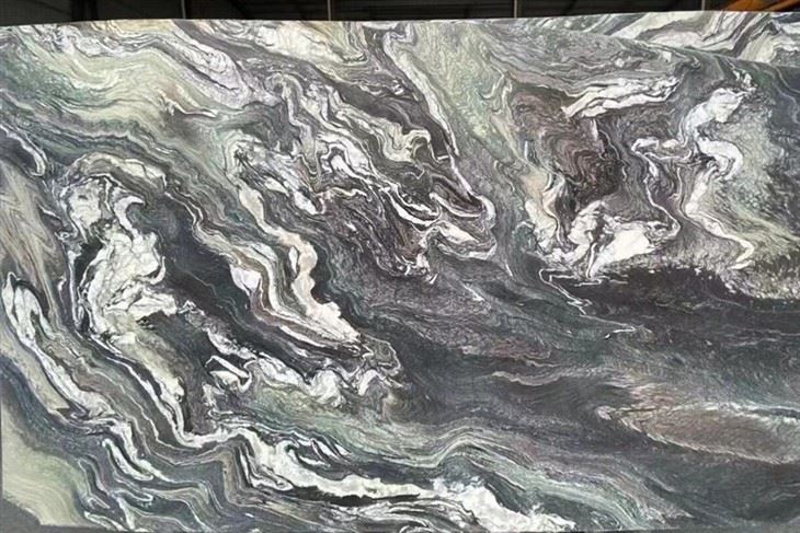 Green Cipollino Marble Slab 02
