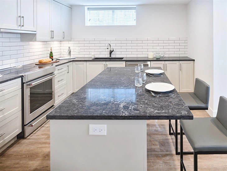 Ocean Storm Quartz Countertop 3