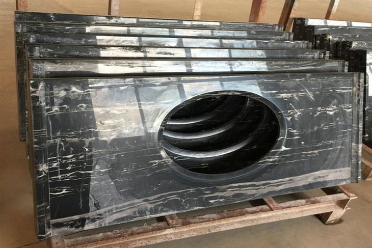 Silver Dragon Marble Vanity Top