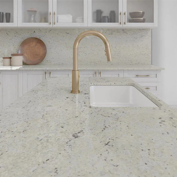 White Cotton Granite Countertops 4
