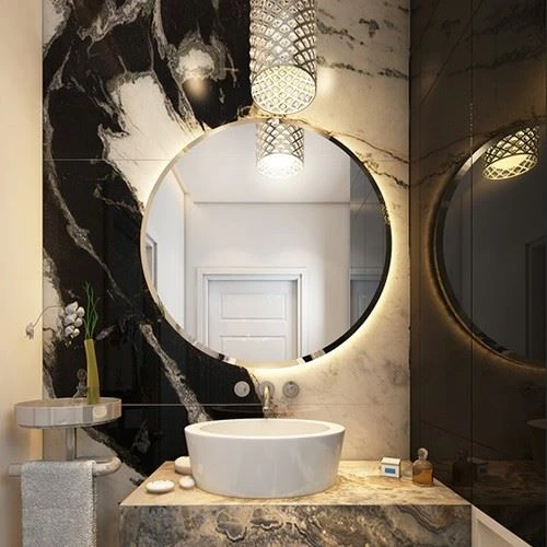Black Horse Marble Bathroom