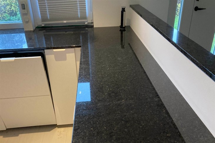 Blue in the Night Granite Kitchen