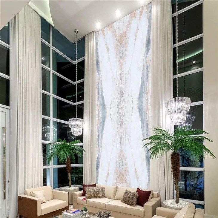 Calacatta Rosso Wall