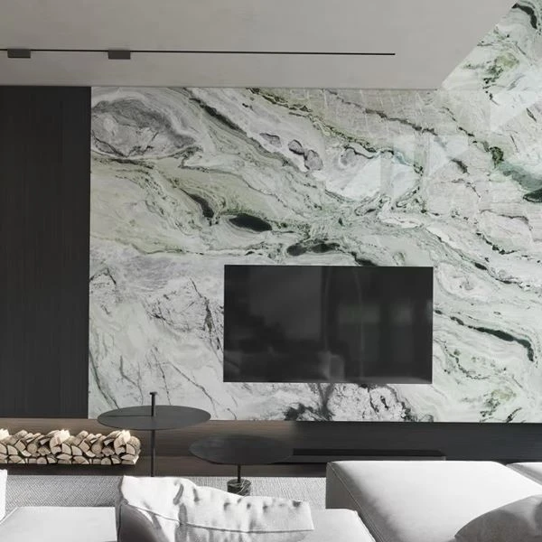 Camellia Green Marble