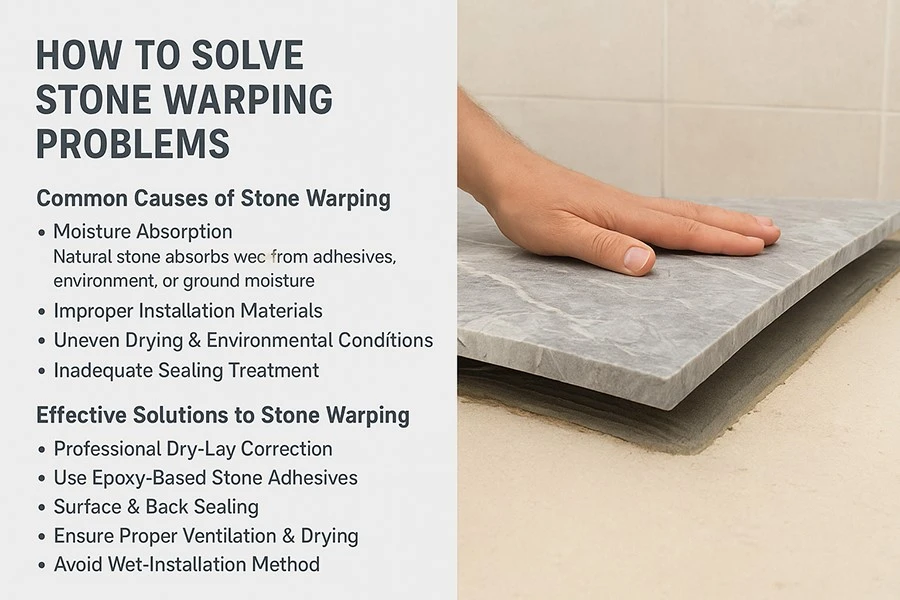 Solve Stone Warping Problems Solve Stone Warping Problems