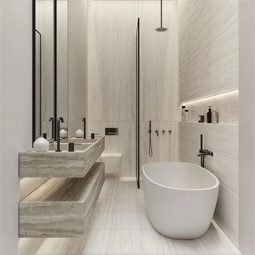 Why Travertine is a perfect choice for luxury bathrooms