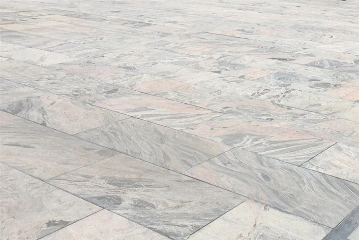 Kinawa Rose Flamed Floor
