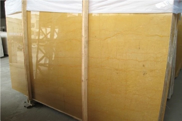 King Gold Marble Slab Polished