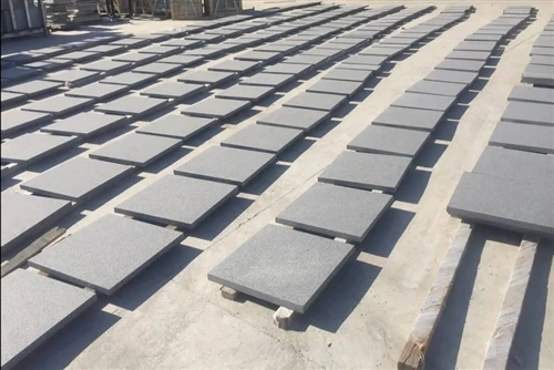 Binzhou Qing Granite Landscaping Stone Produced For Vietnam Outdoor Project