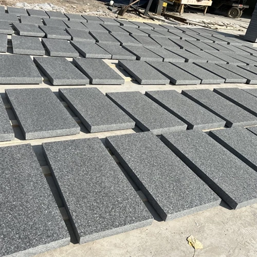 Binzhou Qing Granite Landscaping Stone Produced For Vietnam Outdoor Project