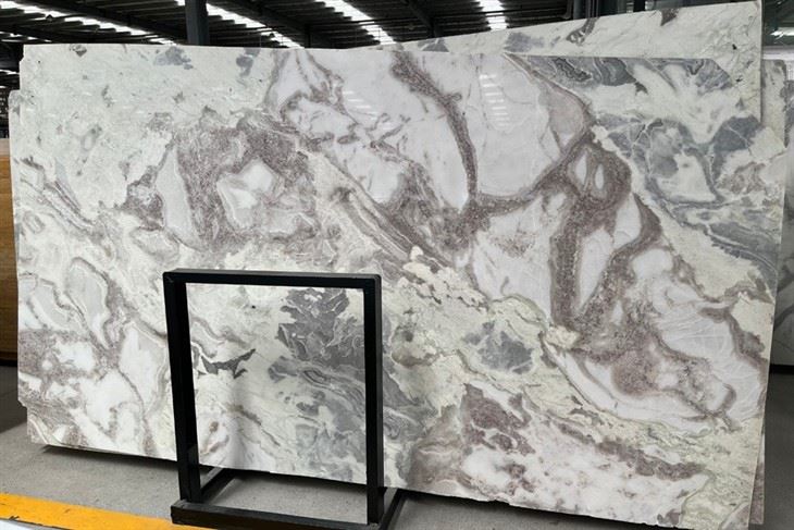 Oyster White Marble Slab