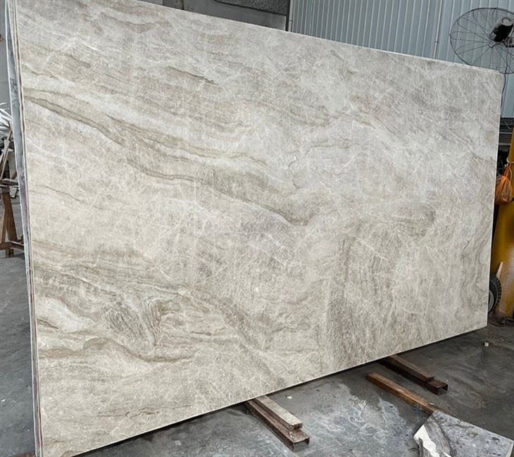 Taj Mahal Quartzite Slab Honed