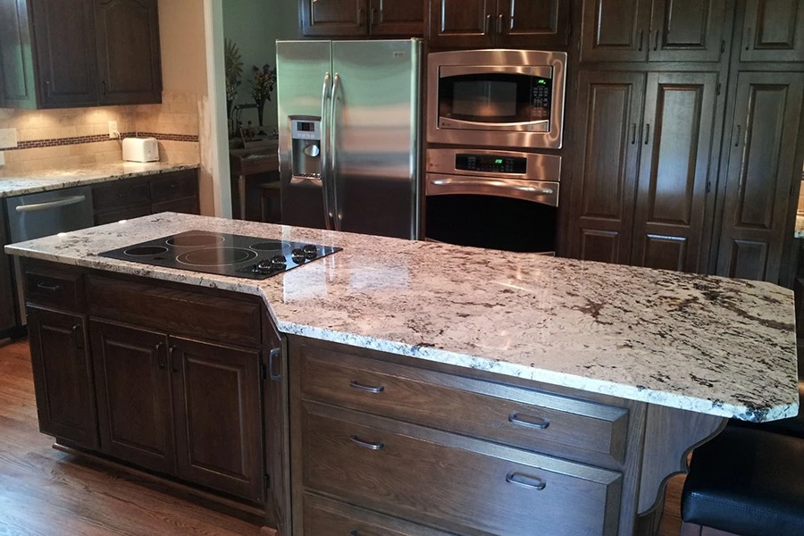 Glacier White Granite Kitchen Glacier White Granite Kitchen