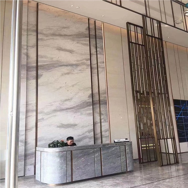 Orlando Grey Marble Wall Orlando Grey Marble Wall