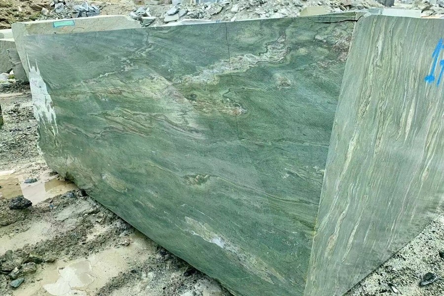 Verde Oasis Marble Block Verde Oasis Marble Block
