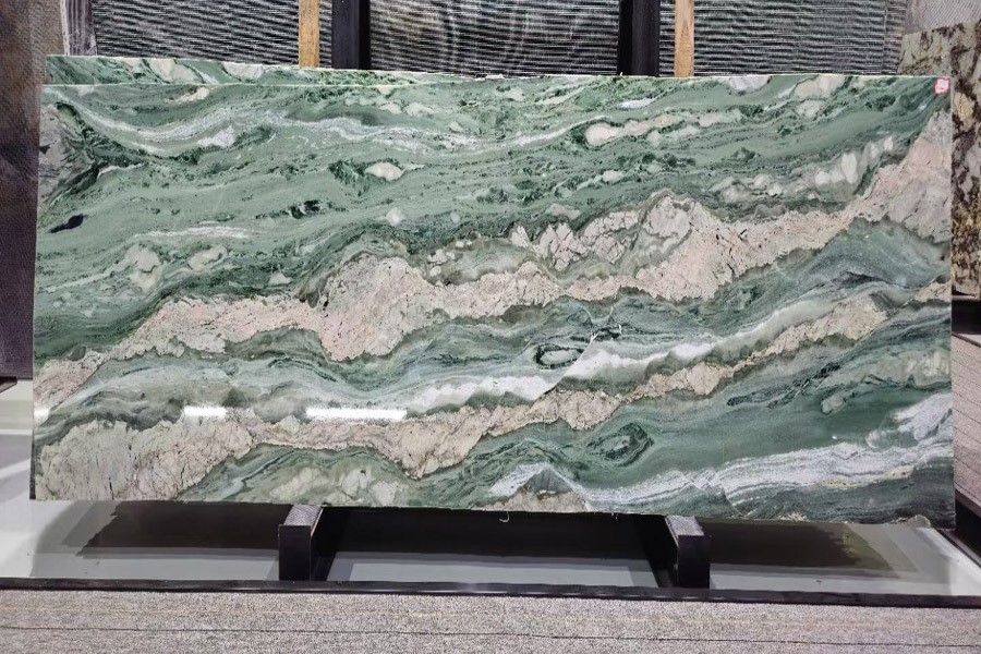 Tropical Green Marble Slab Tropical Green Marble Slab