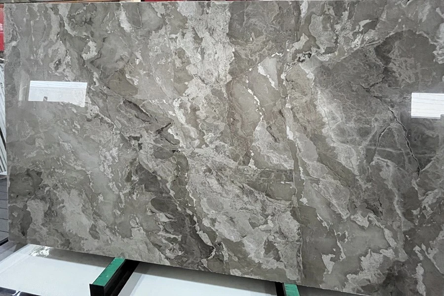 Van Gogh Brown Marble Polished Slab Van Gogh Brown Marble Polished Slab