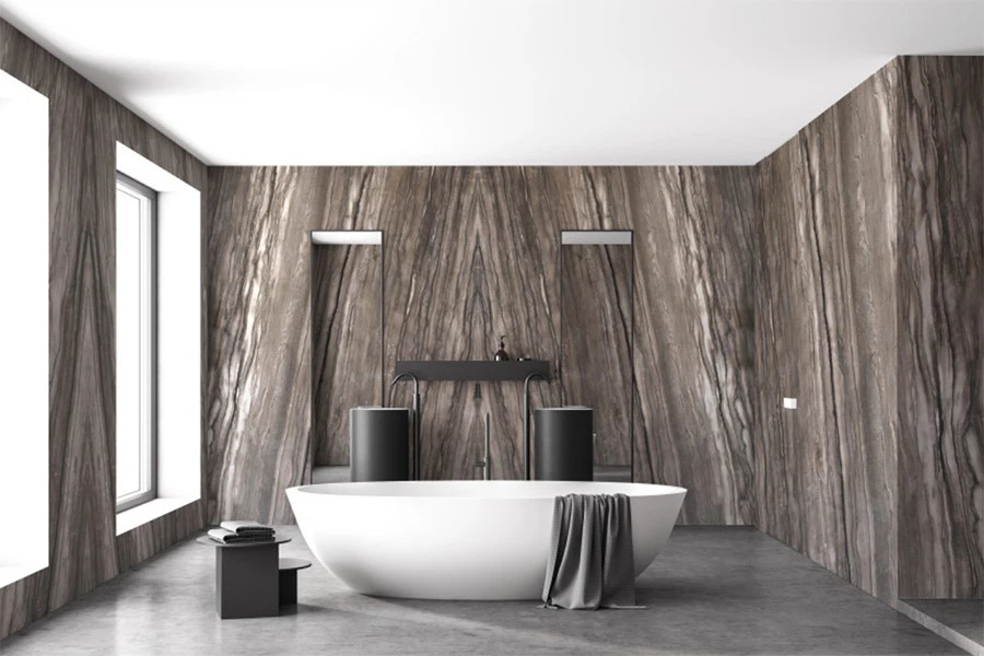 Sequoia Brown Quartzite Bathroom Sequoia Brown Quartzite Bathroom