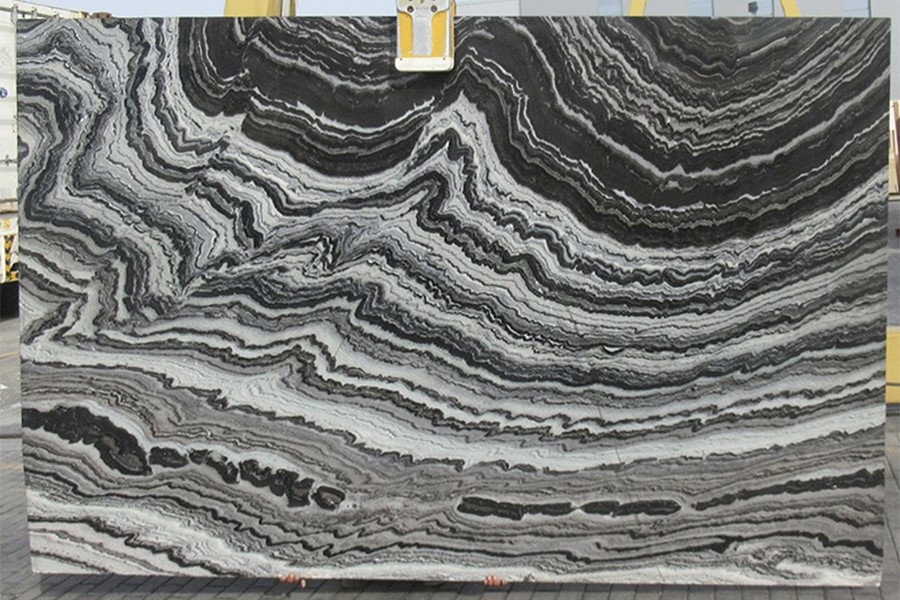 Mercury Black Marble Polished Slab Mercury Black Marble Polished Slab